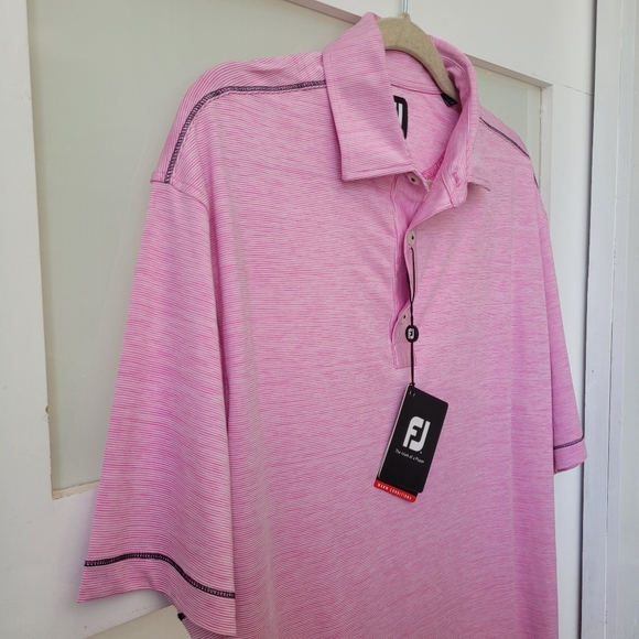 NWT Mens Footjoy Polo Shirt size L - Picture 2 of 10